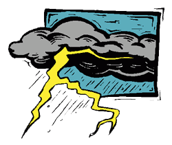 250x211 Strong Thunderstorms Clipart