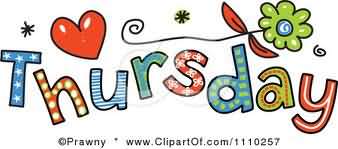 Thursday Clipart | Free download on ClipArtMag