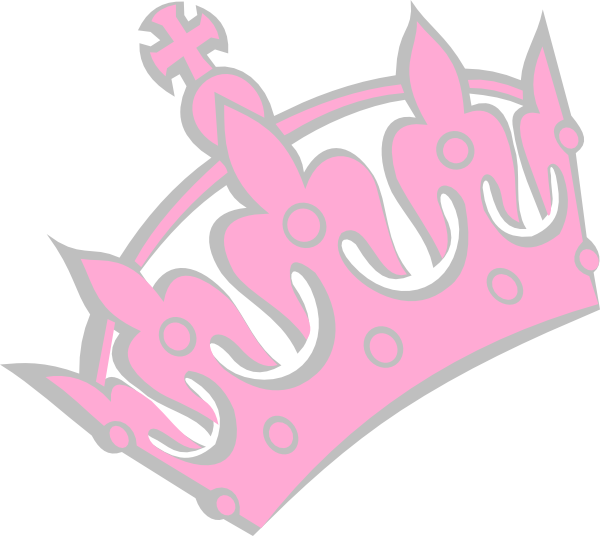600x536 Pink Tiara Left Clip Art