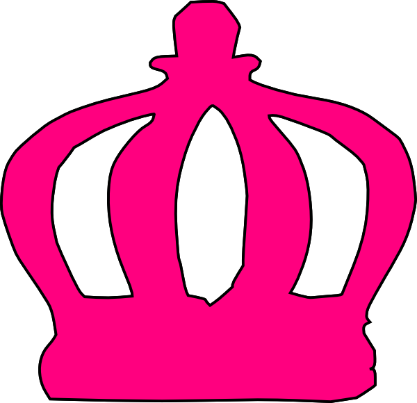 600x580 Pink Tiara Clipart