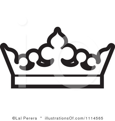 400x420 Crown Clip Art Black And White Clipart Panda