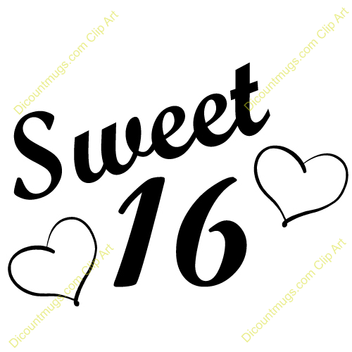 500x500 Sweet 16 Clip Art Many Interesting Cliparts