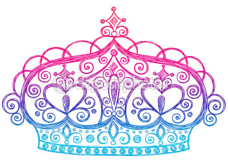 449x332 Depositphotos 16204763 Hand Drawn Sketchy Royalty Princess Tiara