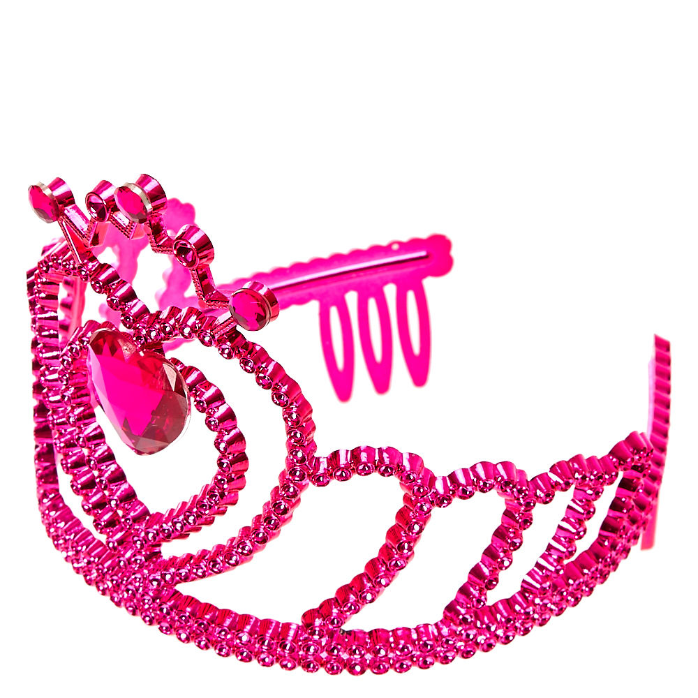 1000x1000 Kids Queen Of Hearts Pink Tiara Claire'S