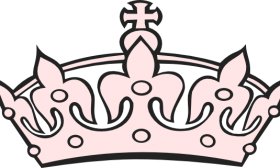 280x168 Pink Tiara Clipart