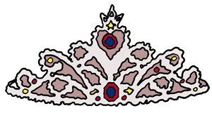300x161 Princess Tiara Clip Art Clipart Image