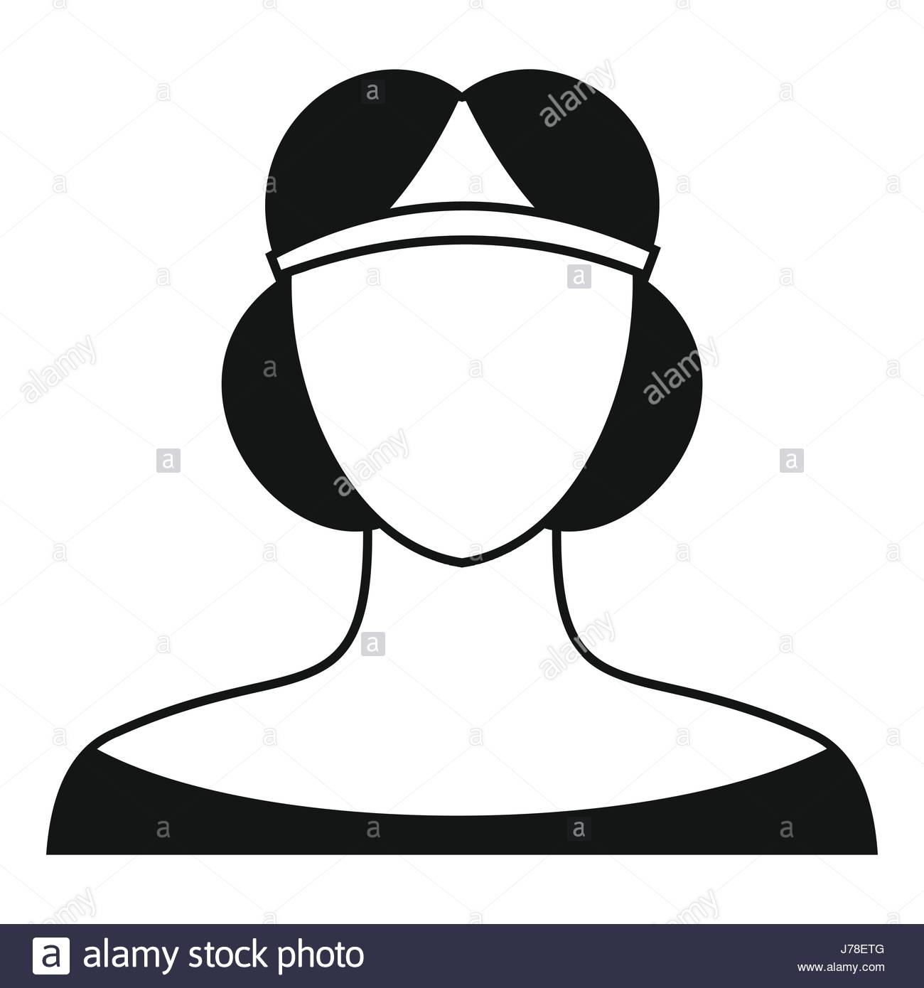 1300x1390 Medieval Woman In Tiara Icon In Simple Style On A White Background