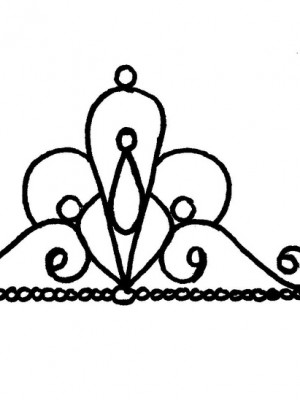 Tiara Line Art | Free download on ClipArtMag