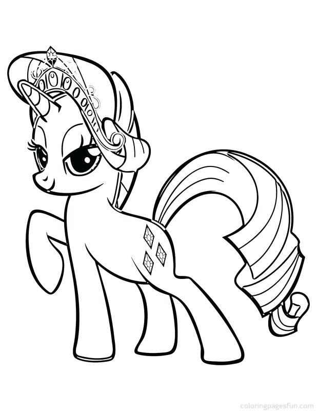 618x800 Tiara Coloring Page