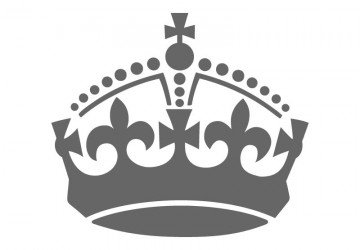 360x250 Crown Stencil Shapes