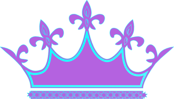 600x341 Dark Blue Clipart Crown