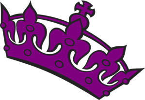 299x207 Purple Tilted Tiara Clip Art