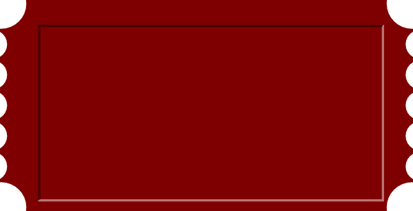 600x306 Maroon Ticket Clip Art