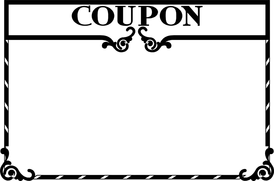 958x636 Blank Coupon