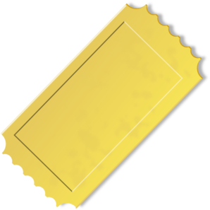 298x297 Golden Ticket Clipart 2