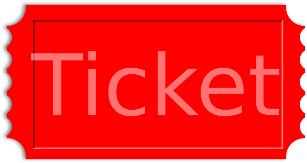 600x318 Red Ticket Stub Clip Art