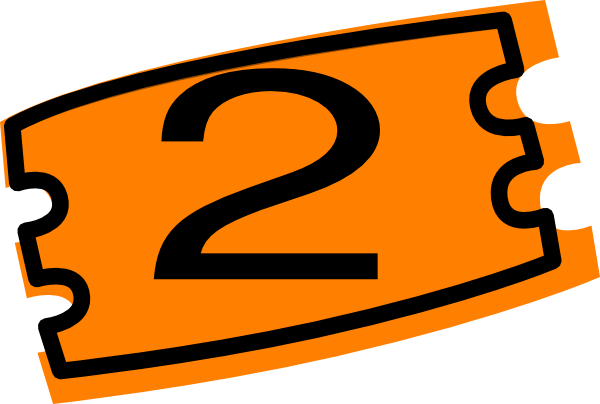 600x404 Raffle Ticket Clipart