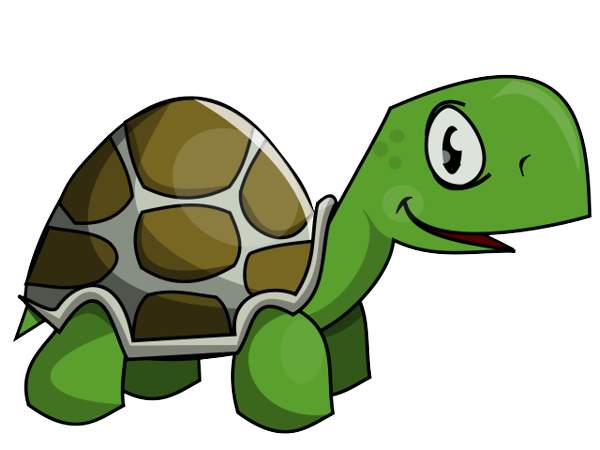 600x450 Land Turtle Clipart