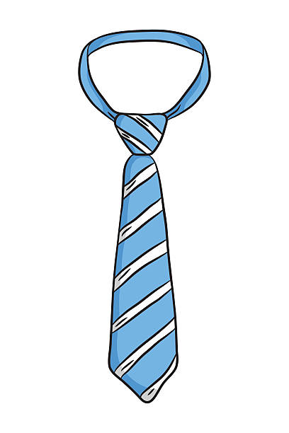 408x612 Tie Clipart Blue Stripe
