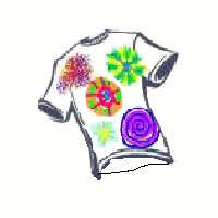 200x200 Tie Dye Shirt Clipart