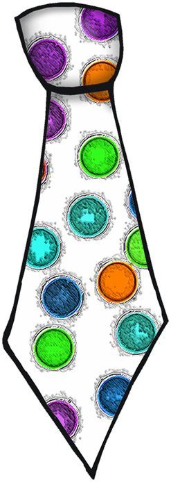 247x694 Tie Clipart Polkadot