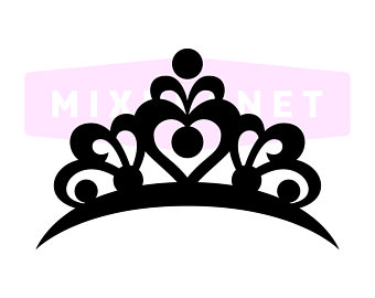 340x270 Tiara Svg Etsy