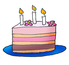280x266 Birthday Cake Clip Art Clipart Panda