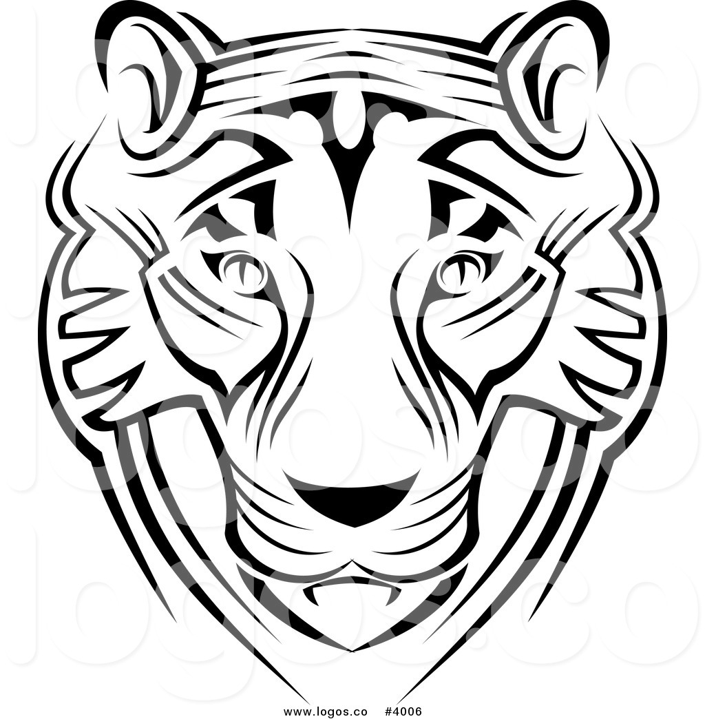 Tiger Black And White Clipart | Free download on ClipArtMag