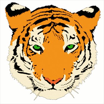 350x350 Top 91 Tiger Clip Art