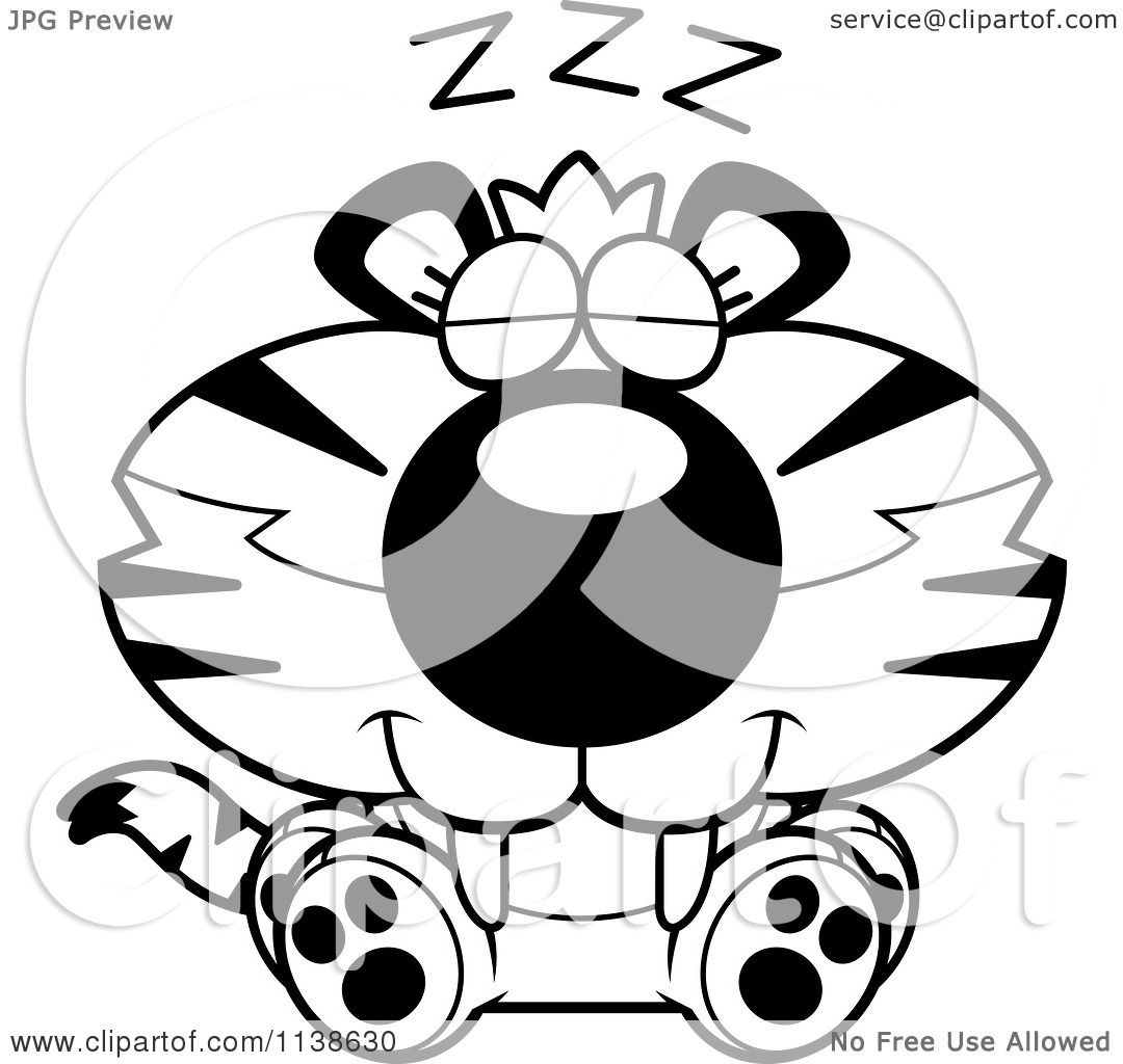 1080x1024 Sleepy Tiger Clip Art Cliparts