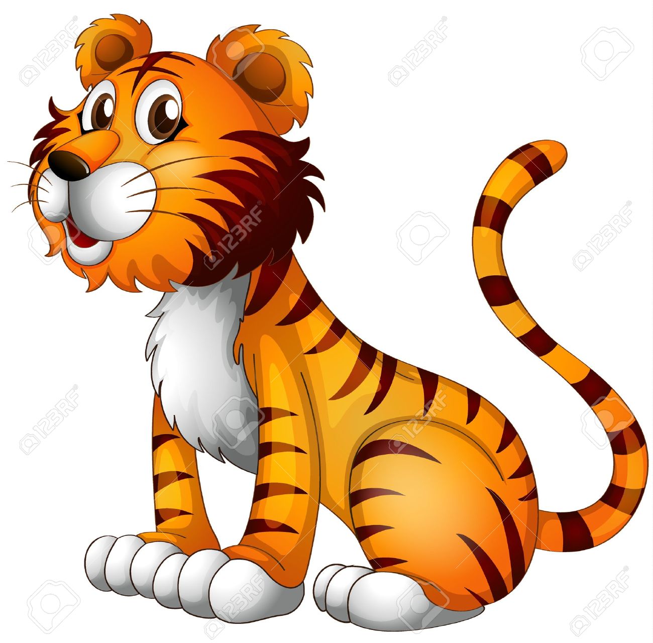 1300x1280 Tiger Animal Clipart, Explore Pictures