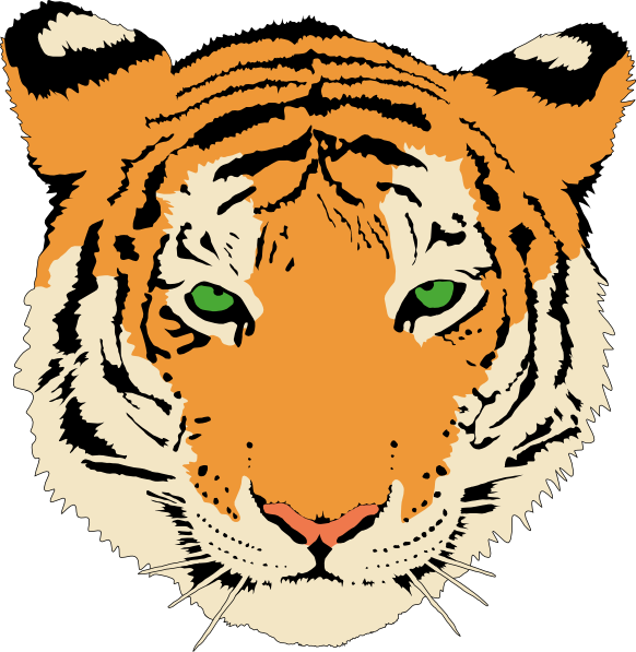 582x597 Tiger Clip Art