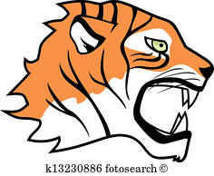 236x194 Tiger Face Clip Art Royalty Free. 2,162 Tiger Face Clipart Vector