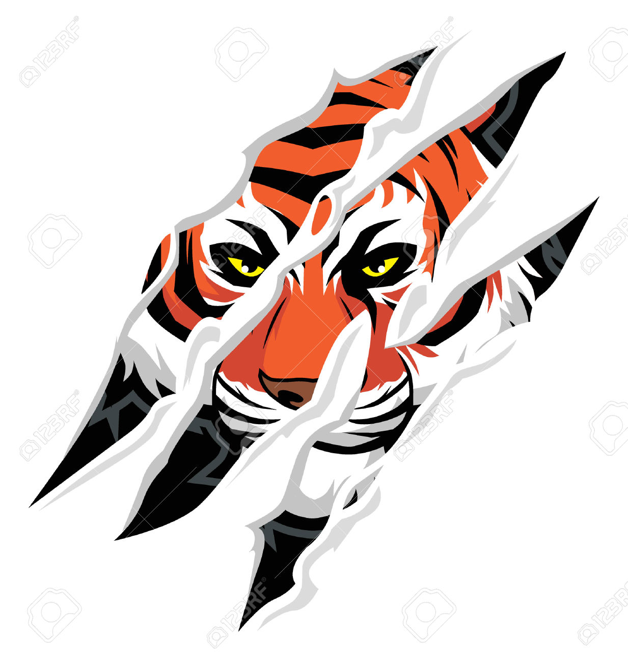 1233x1300 Bengal Clipart Tiger Head