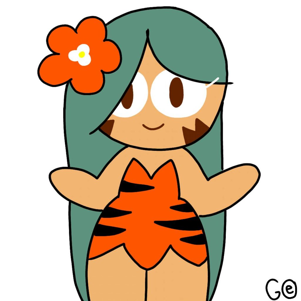 1024x1024 Tiger Lily By Ge0zard