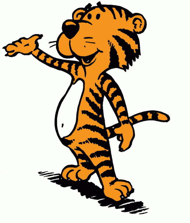 640x751 Cute Tiger Cub Clipart