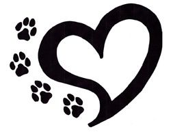 250x193 Tiger Paw Print Clipart