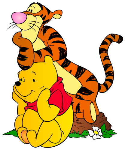 416x500 Winnie The Pooh And Tigger Png Clip Art