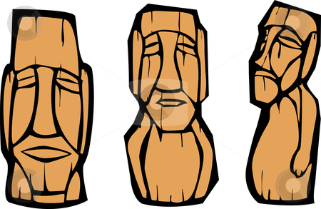 450x293 Tiki Head Clip Art Cliparts