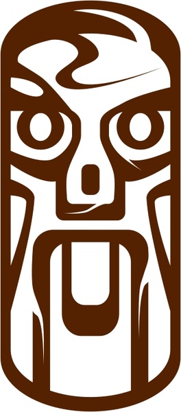 264x600 Vector Tiki Free Vector Download (11 Free Vector) For Commercial