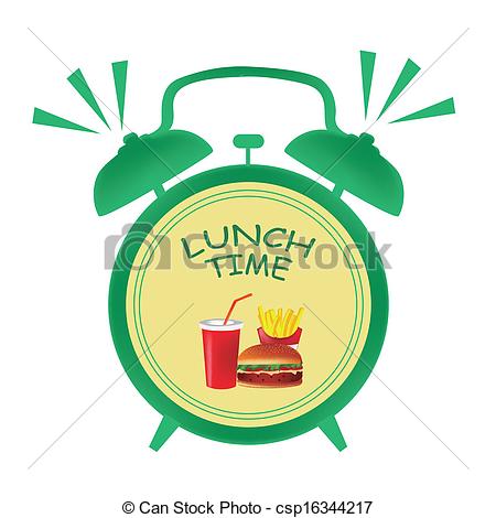 450x470 Clock Clipart Lunch Time