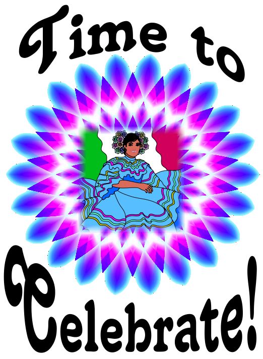 522x712 Cinco De Mayo Or Fiesta Design In Colorful Time To Celebrate