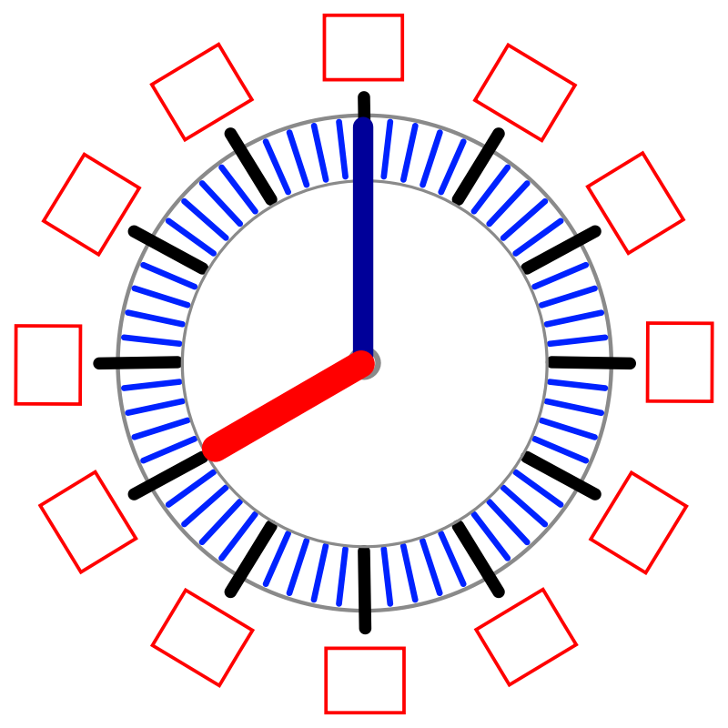 800x800 Time Clock Clip Art