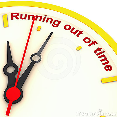 400x400 Time Running Out Clipart