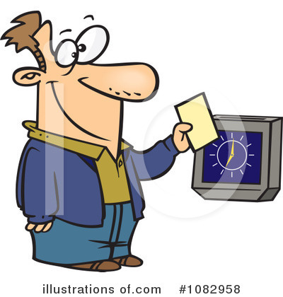 400x420 Work Time Clock Clipart Cliparthut