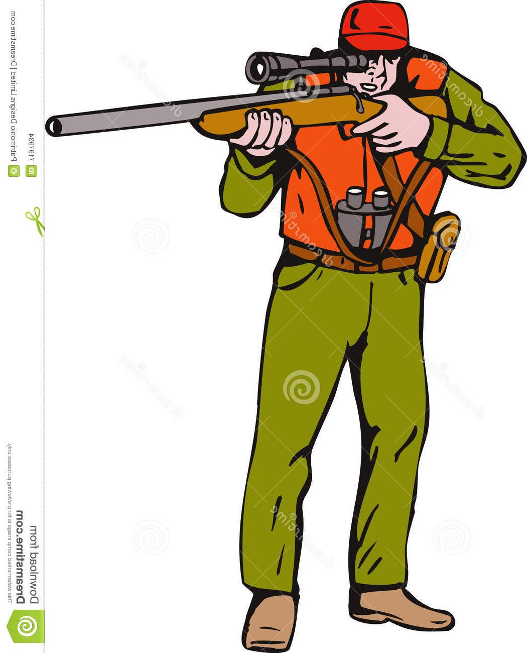 1050x1300 Hd Hunter Clipart Hunting Rifle Aiming Gun File Free