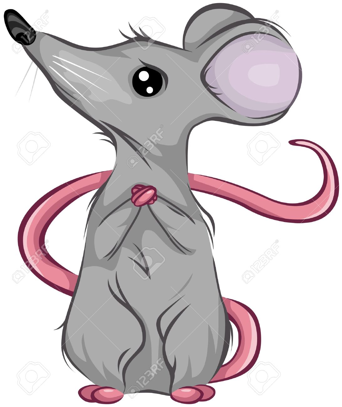1092x1300 Rat Clipart Afraid