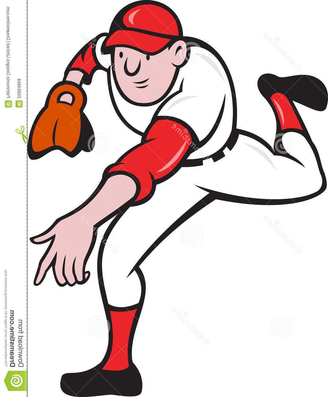 1074x1300 Best Free Cartoon Baseball Pitcher Vector Cdr Free Vector Art