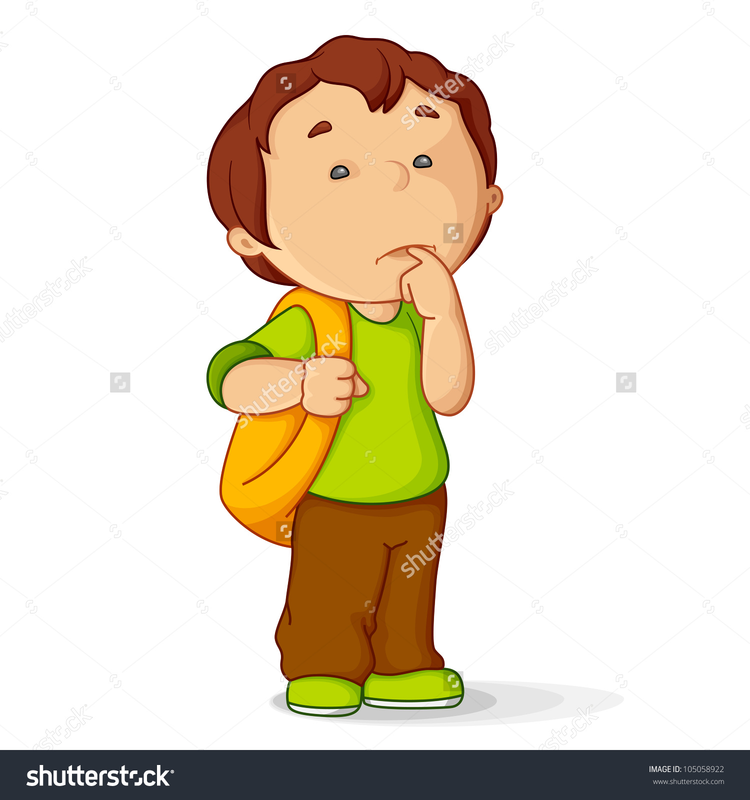 1500x1600 Boy Clipart Embarrassed