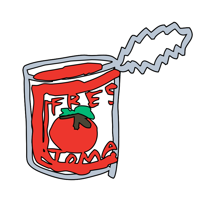 800x772 Can Clipart Tin